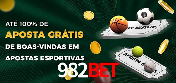 982bet Ate 100% de Aposta Gratis